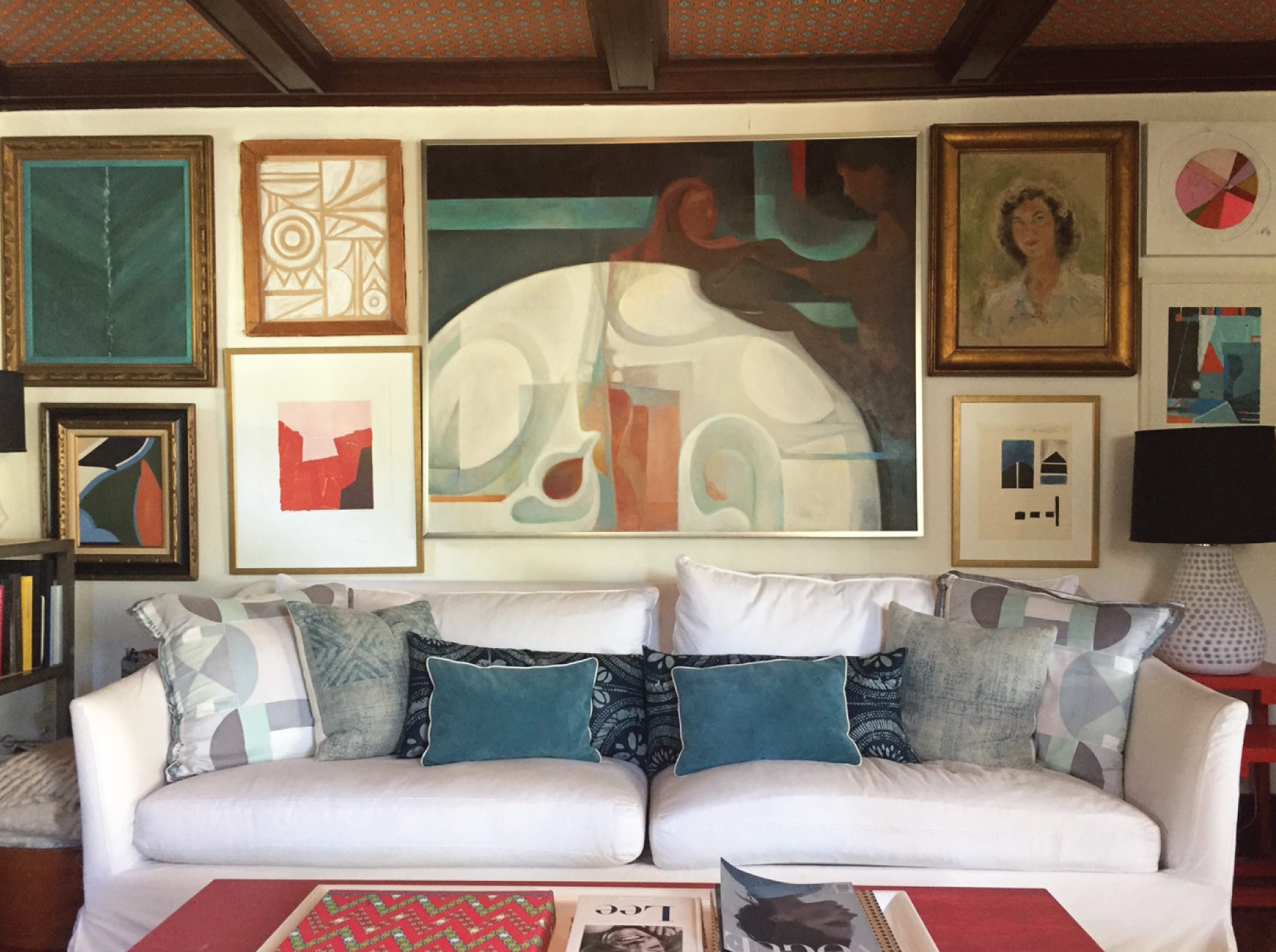 Saulsalito livingroom & art