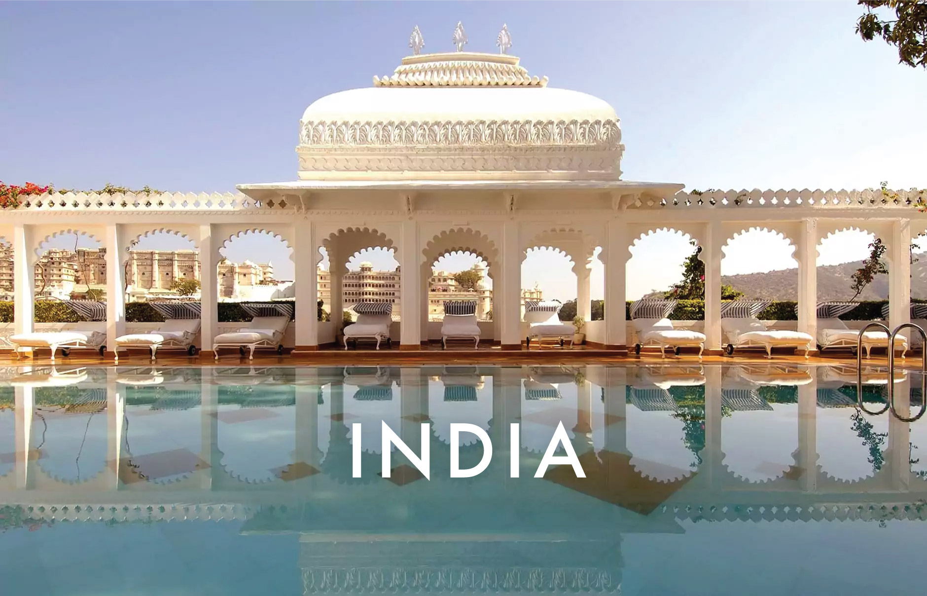 Taj Lake Palace, Udaipur, India. Luxury Hotel